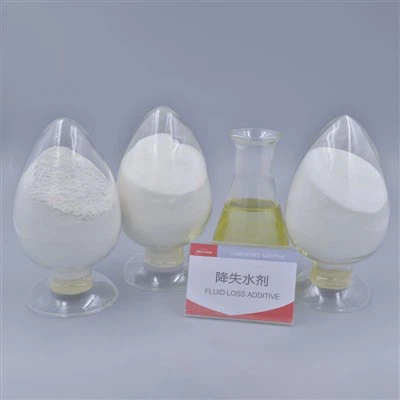 Cementējot šķidruma zudumu piedevu